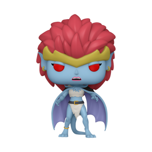 Funko POP! Gargoyles #1477 Demona fora da embalagem, mostrando o design detalhado de Demona com asas e expressão feroz, pronta para ser exibida na tua coleção de Funko POPs.