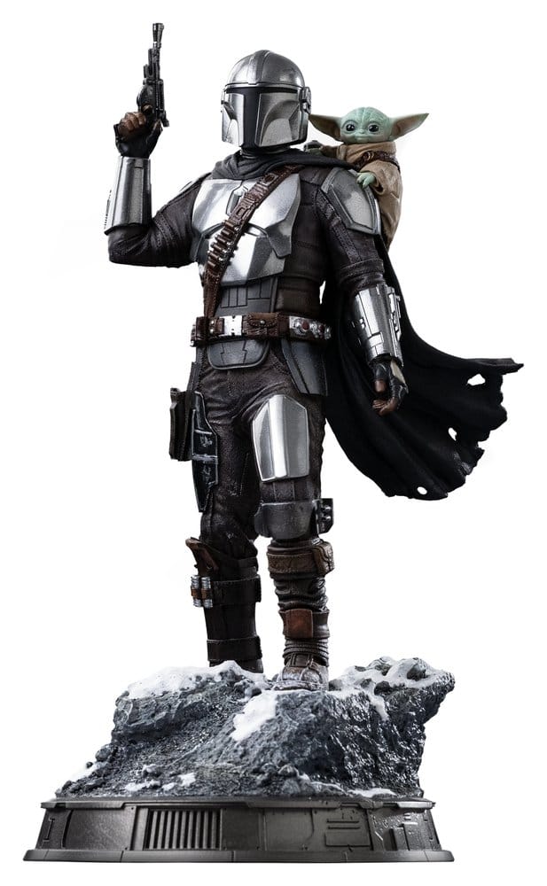 PRÉ-RESERVA] The Mandalorian & Grogu Art Scale Statue 1/10 The