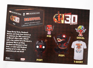 Funko Marvel Collector Corps Deadpool 30th Anniversary -