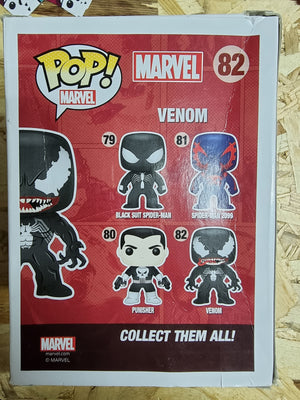 Funko POP! Marvel #82 Venom (Caixa Danificada) - POP!