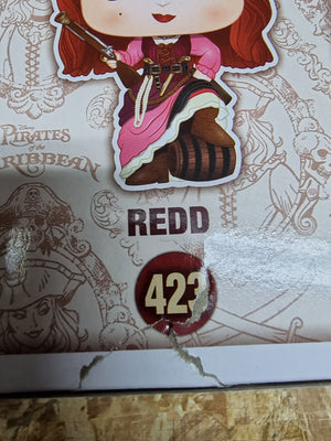 Funko POP! Pirates of The Caribbean #423 Redd (Metallic)
