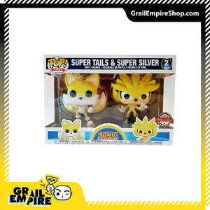Funko POP! Sonic The Hedgehog Super Tails & Super Silver