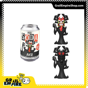 Funko Vinyl Soda Samurai Jack Aku - Vinyl Soda
