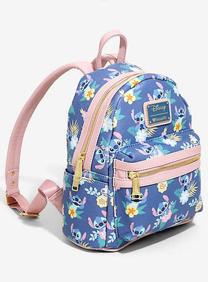 Loungefly Disney Lilo & Stitch Pastel Mini Backpack -