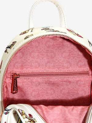 Loungefly Disney Princess Heels Mini Backpack - Exclusivo -