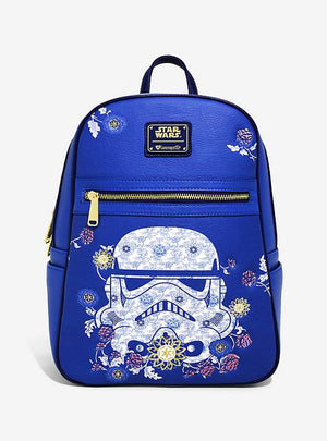 Loungefly Star Wars Stormtrooper Floral Mini Backpack -