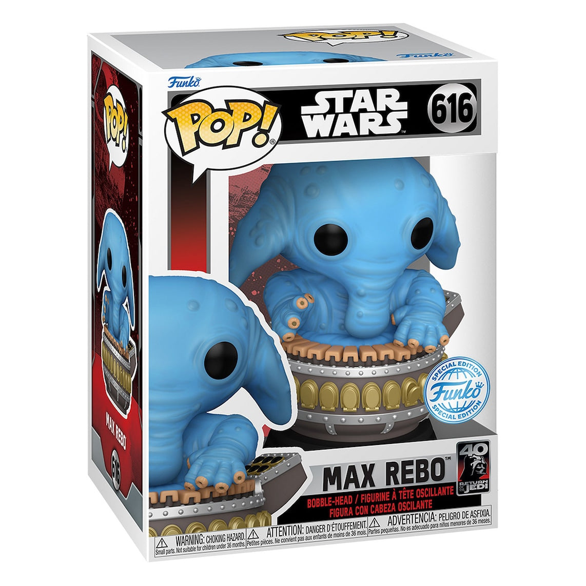 Funko POP! Star Wars #616 Max Rebo Exclusivo
