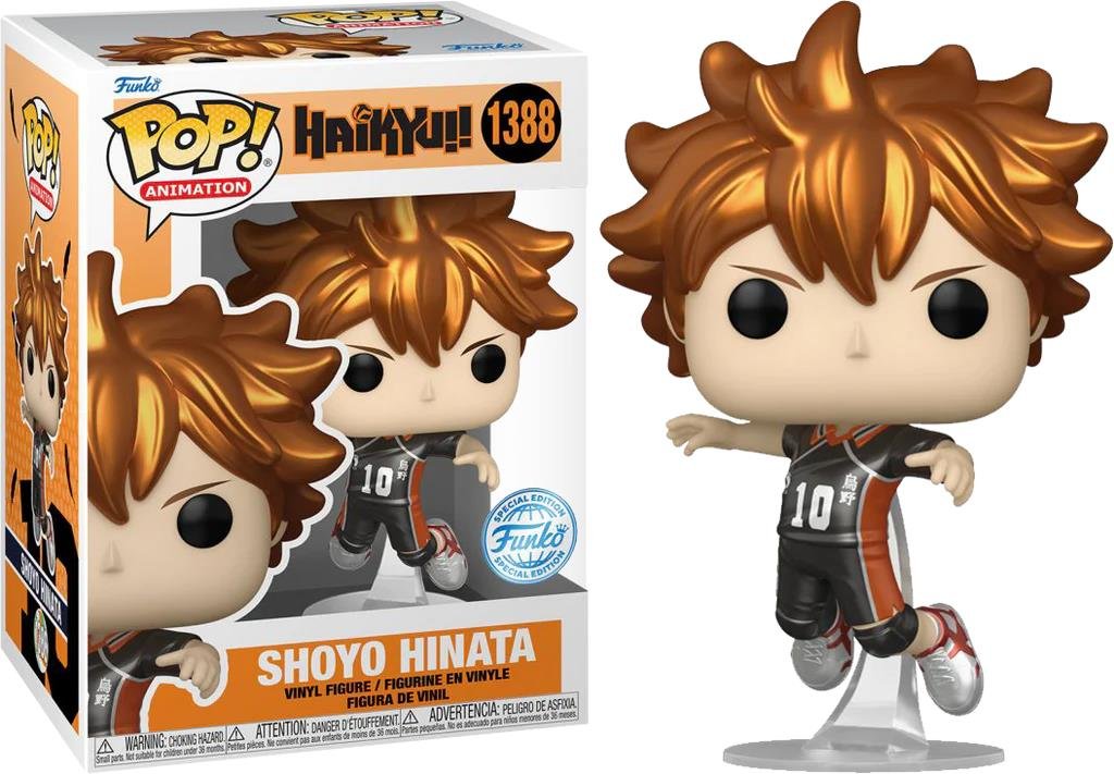 Funko POP! Haikyu #1388 Shoyo Hinata Metallic Exclusivo