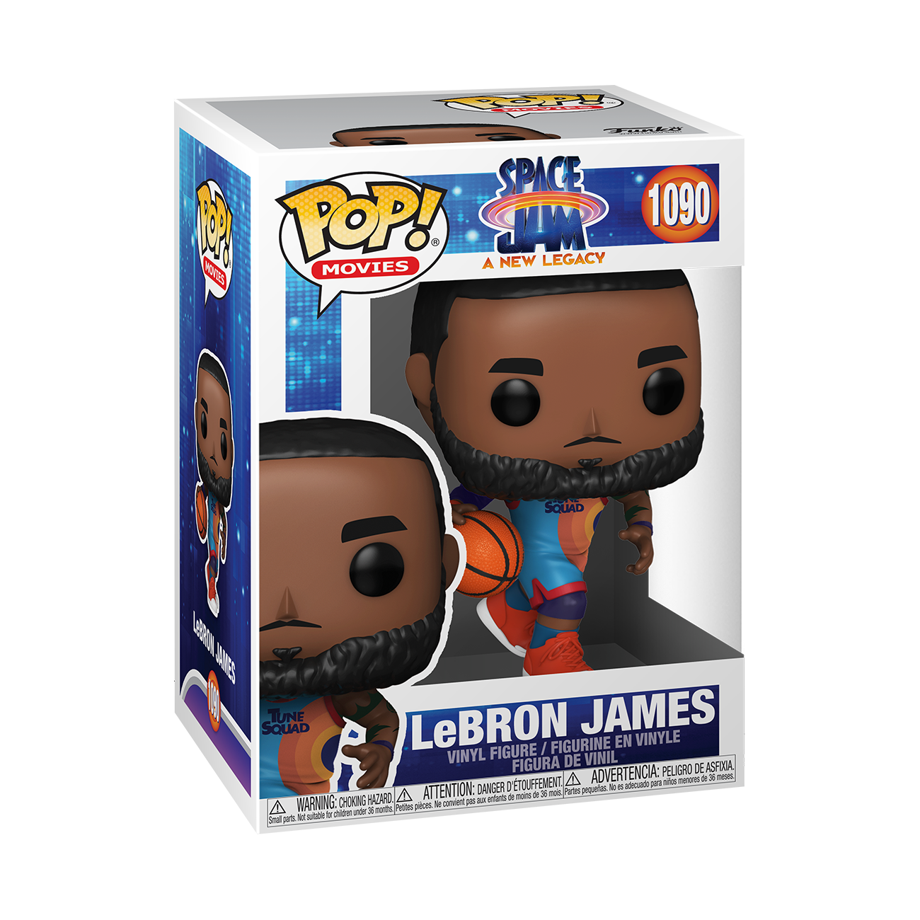 Funko POP! Space Jam A New Legacy #1090 LeBron James Dribbling