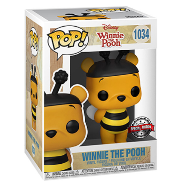 Funko POP! Disney #1034 Winnie The Pooh as Bee Exclusivo