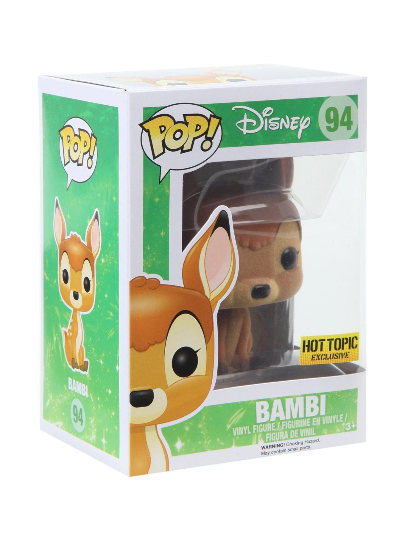 Funko POP! Disney #94 Bambi Flocked Exclusivo