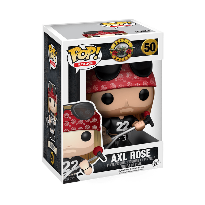 [PRÉ-RESERVA] Guns N´ Roses POP! Rocks Vinyl Figure Axl Rose 9 cm