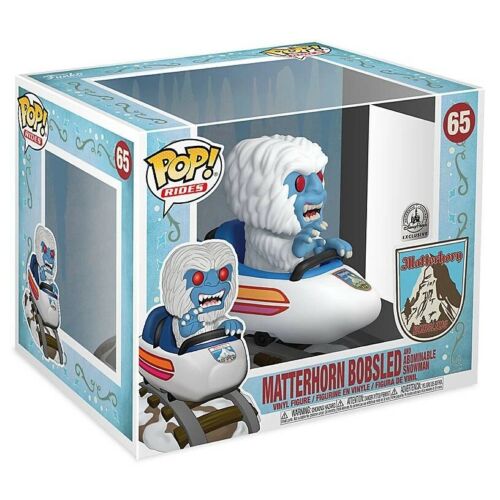Funko POP! Disney Parks #65 Bobsled with Abominable Snowman Exclusivo