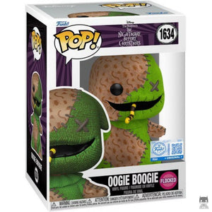 [PRÉ-RESERVA] Funko POP! Disney: The Nightmare Before Christmas #1634 Patchwork Oogie Boogie (Flocked) Exclusivo - caixa