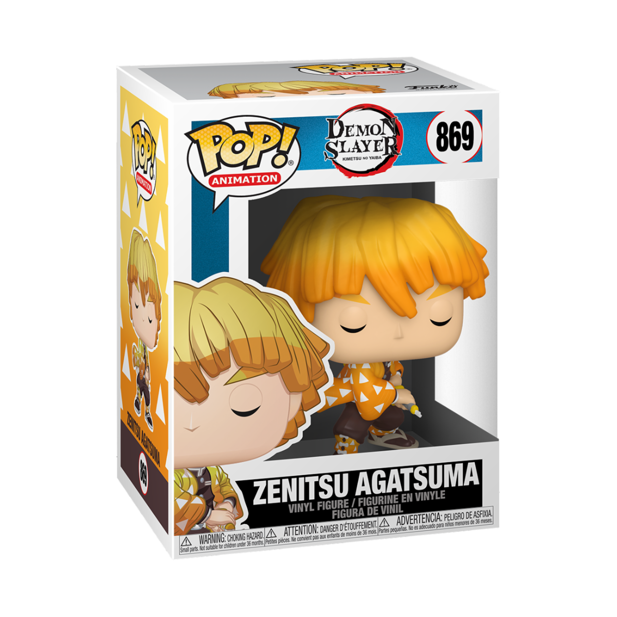 [PRÉ-RESERVA] Funko POP! Demon Slayer #869 Zenitsu Agatsuma