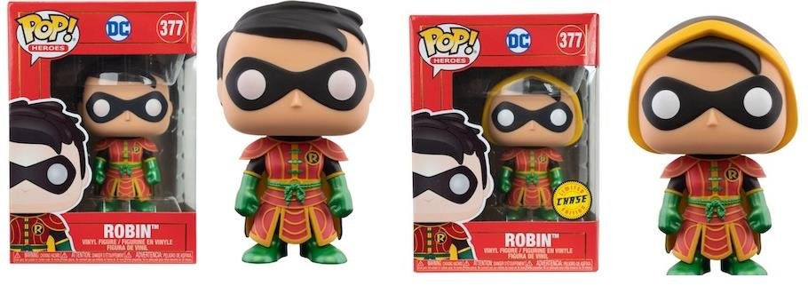 Funko POP! DC #377 Imperial Palace Robin Chase Bundle
