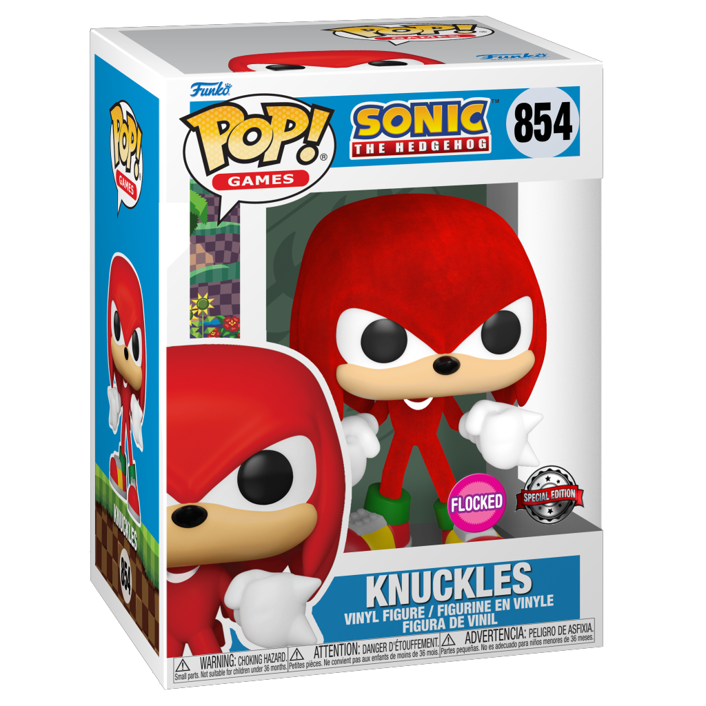 Funko POP! Sonic The Hedgehog #854 Knuckles Exclusivo