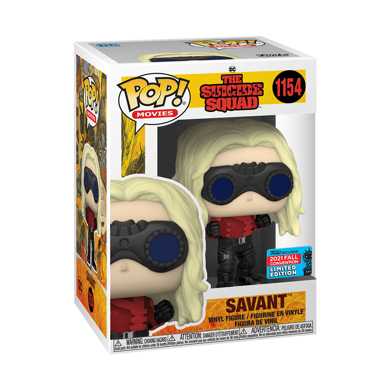 Funko POP! The Suicide Squad #1154 Savant NYCC 2021 Exclusivo