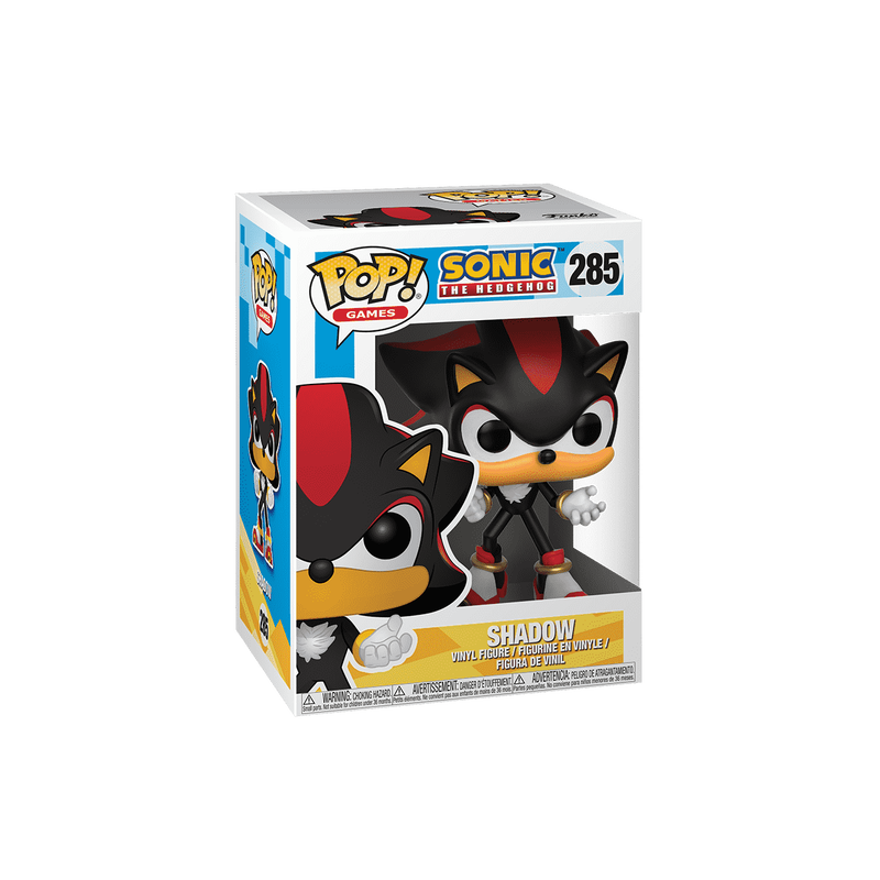 [PRÉ-RESERVA] Funko POP! Sonic The Hedgehog #285 Shadow
