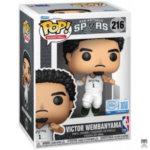 [PRÉ-RESERVA] Funko POP! NBA: San Antonio Spurs #216 Victor Wembanyama (Association Edition) Exclusivo - caixa