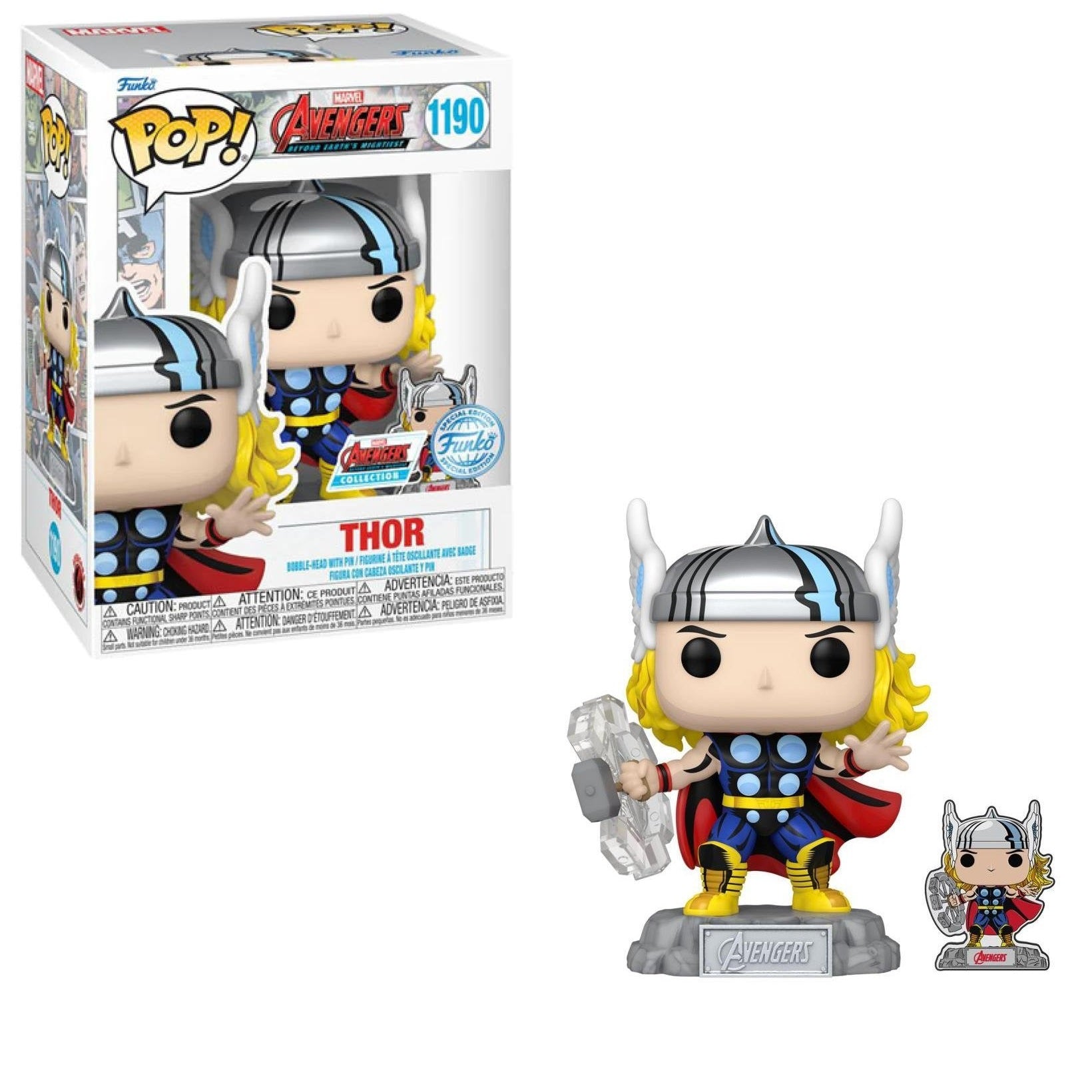 Funko POP! Marvel #1190 Avengers Thor Exclusivo