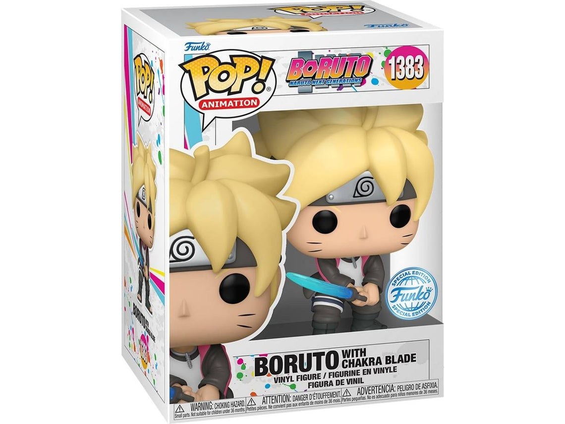 Funko POP! Boruto: Naruto Next Generation #1383 Boruto with Chakra Blade Exclusivo
