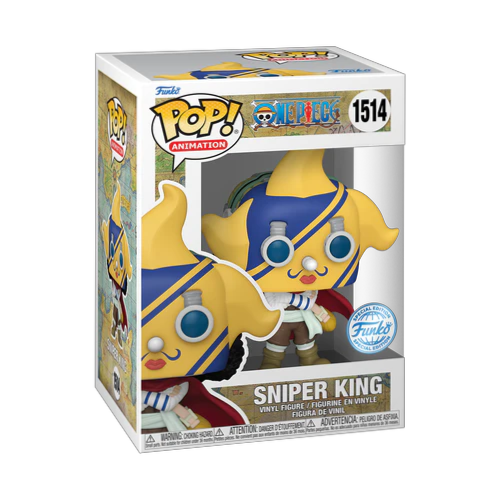 Funko POP! One Piece #1514 Sniper King Exclusivo