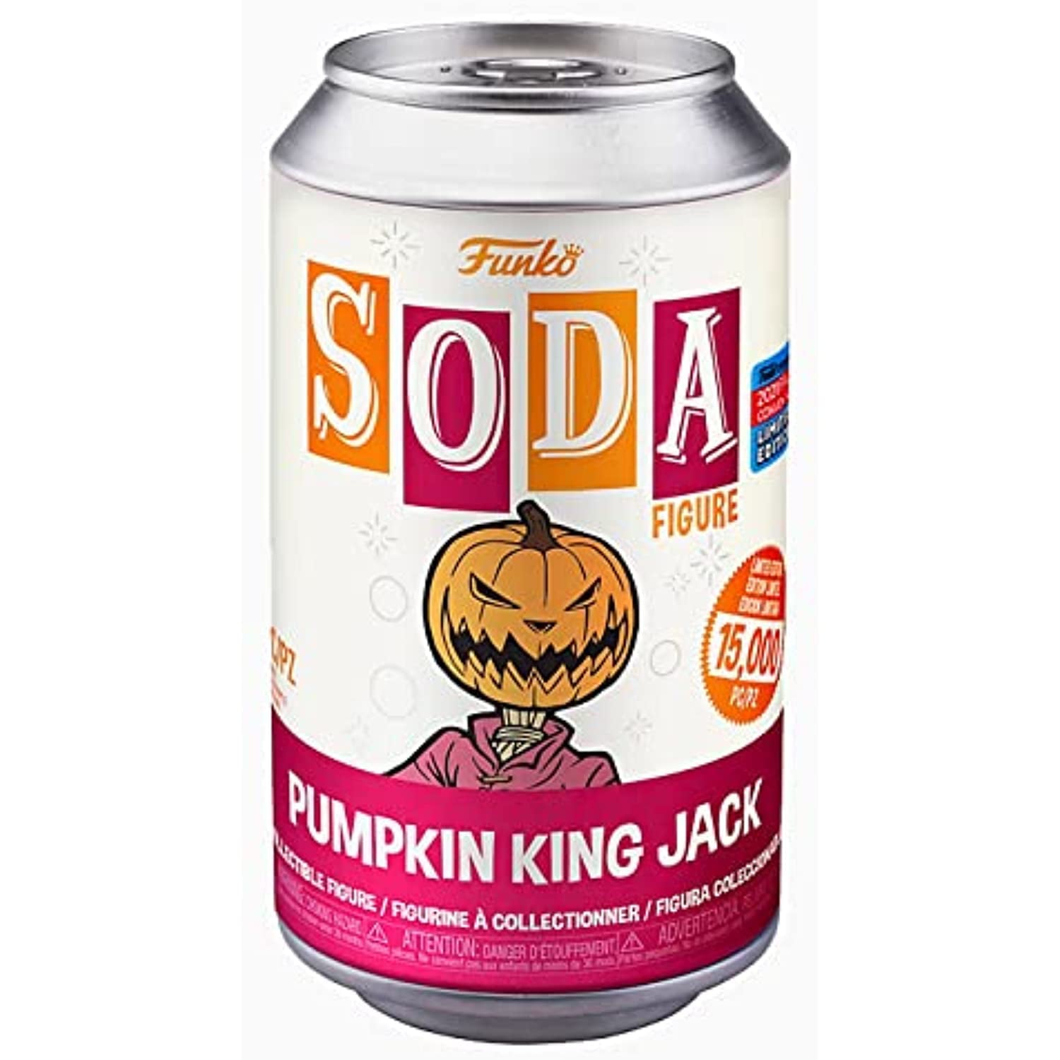 Funko Soda Disney The Nightmare Before Christmas # Pumpkin King Jack Exclusivo