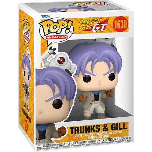 Dragon Ball GT POP! Animation Vinyl Figure Trunks & Gill 9 cm