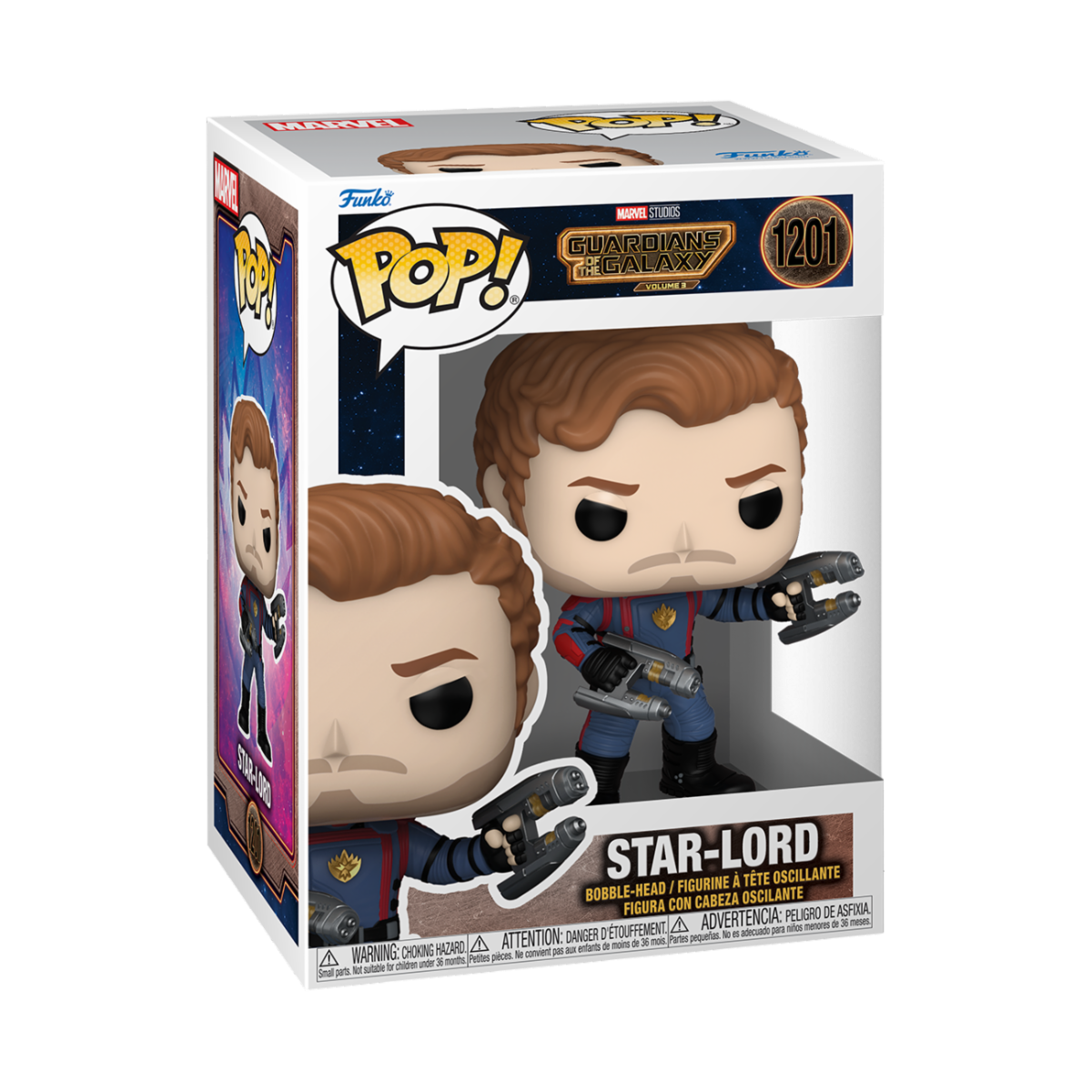 Funko POP! Marvel Guardians of the Galaxy Vol. 3 #1201 Star-Lord