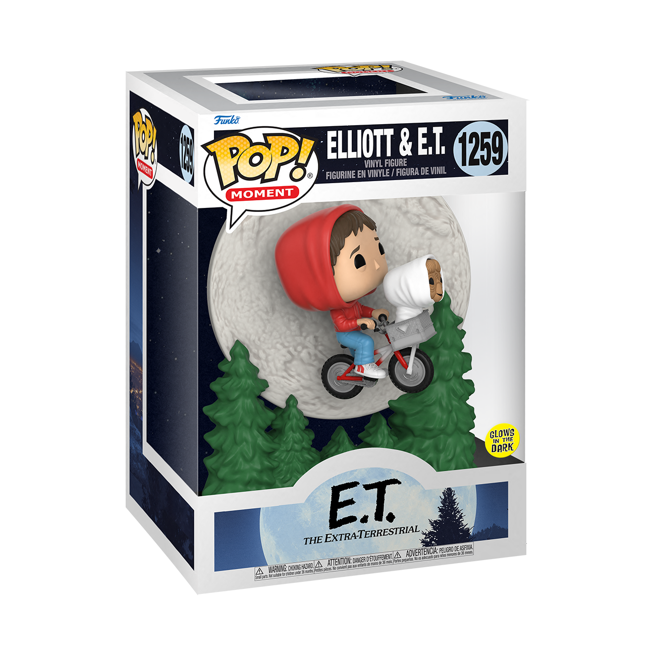 [PRÉ-RESERVA] Funko POP! E. T. #1259 Elliot & E.T. Flying