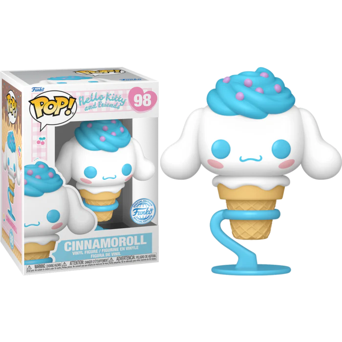 Funko POP! Sanrio #98 Cinnamoroll as Ice Cream Exclusivo