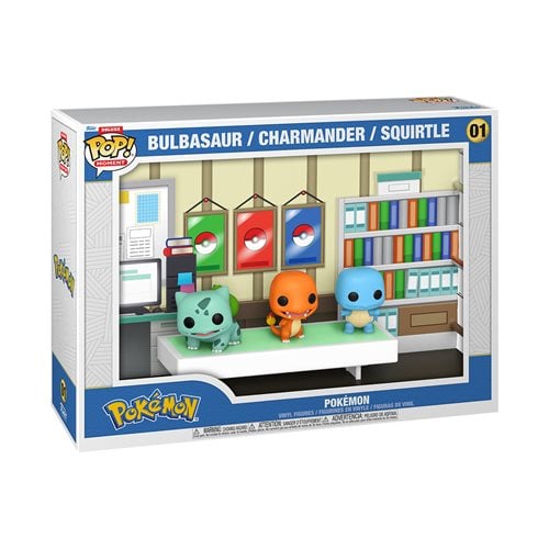 Pokemon POP Moments Deluxe Vinyl Figures Pokemon - Starters