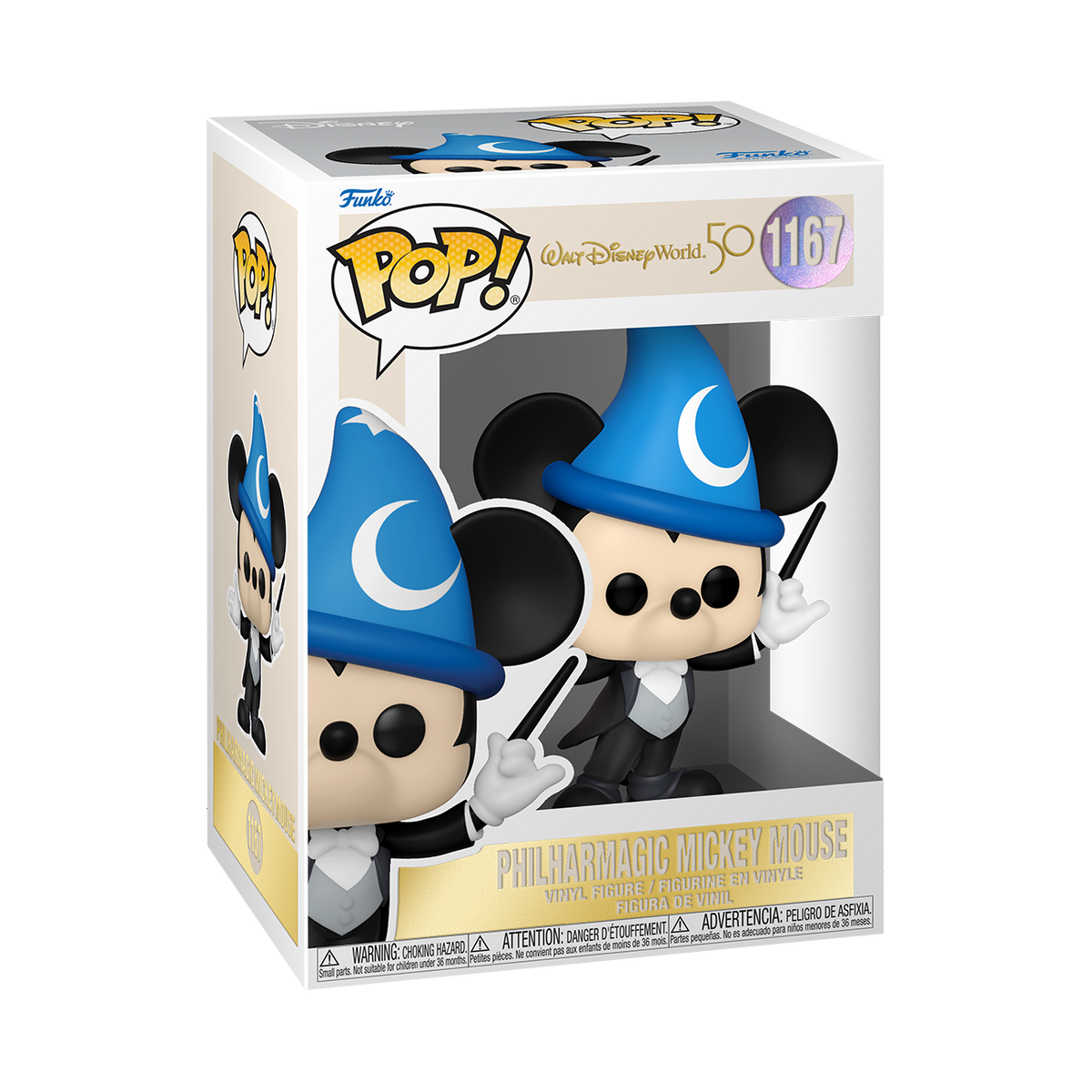 Funko POP! Disney World 50th Anniversary #1167 Philharmagic Mickey
