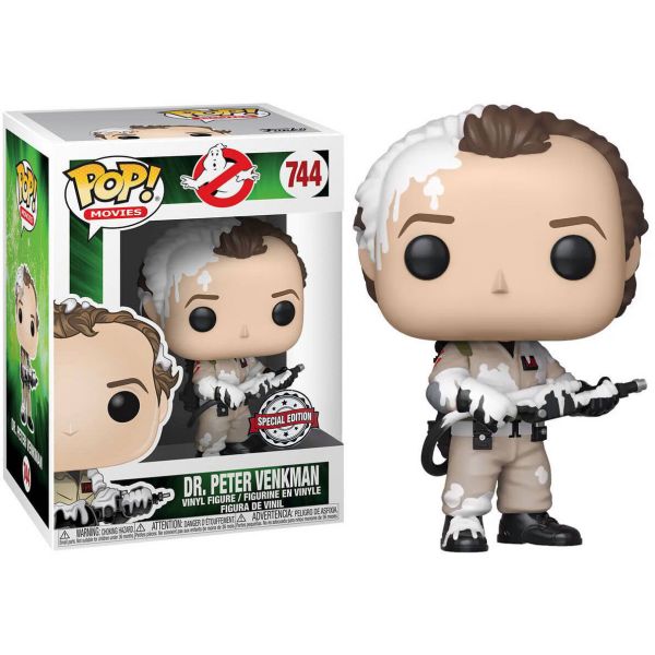 Funko POP! Ghostbusters #744 Dr. Peter Venkman (Marshmallow) Exclusivo