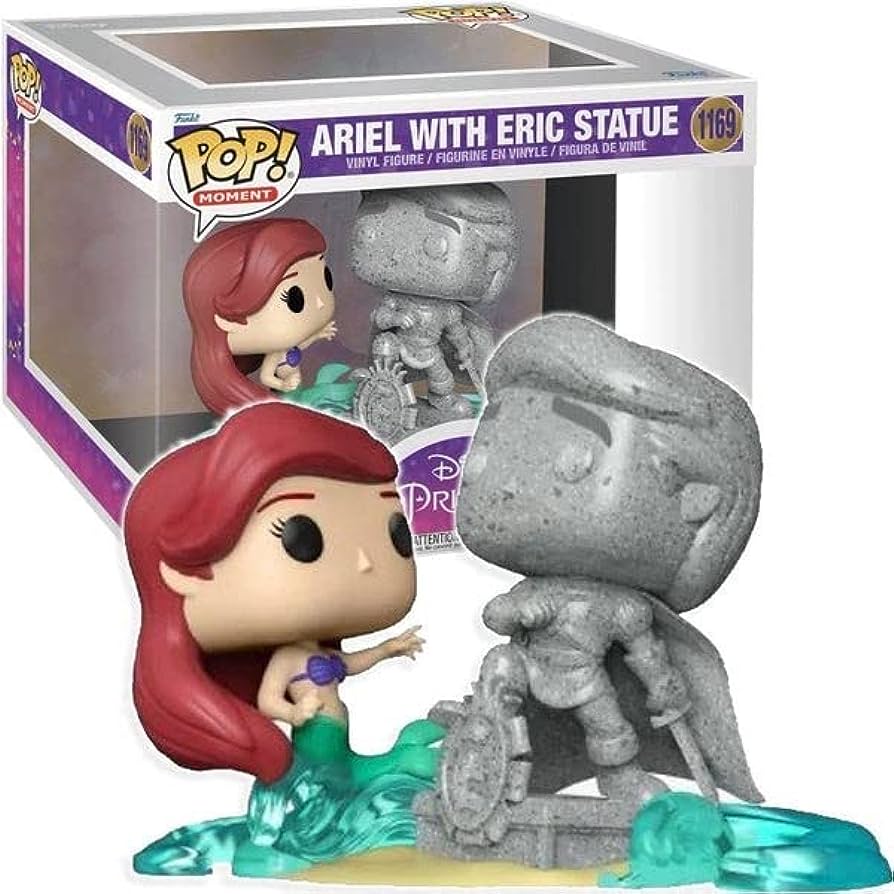 Funko POP! Disney The Little Mermaid #1169 Ariel & Eric Statue Exclusivo