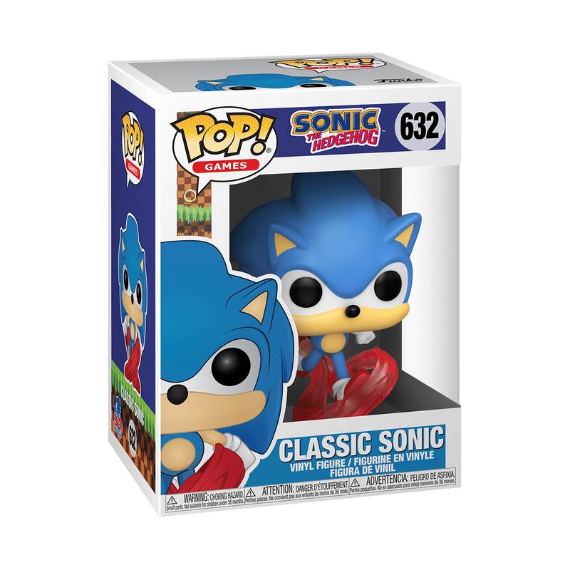 Funko POP! Sonic The Hedgehog #632 Classic Sonic