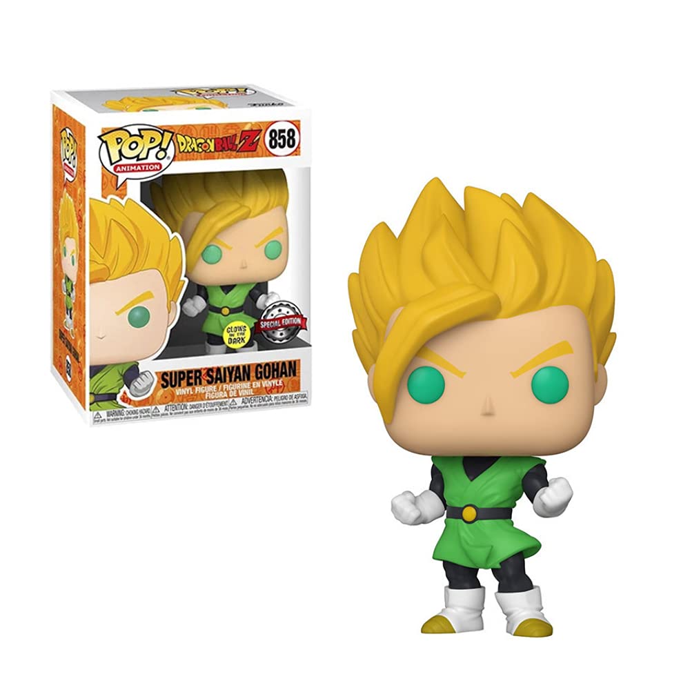 Funko POP! Dragon Ball #858 Super Sayan Gohan GITD Exclusivo