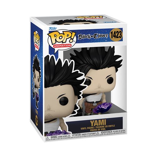 [PRÉ-RESERVA] Black Clover POP! Animation Vinyl Figure Yami 9 cm