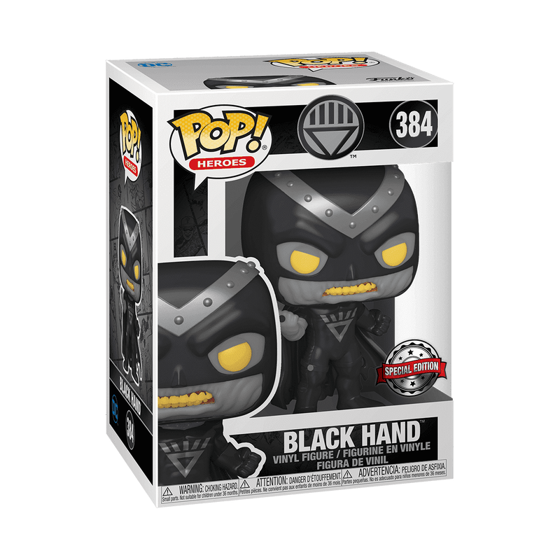 Funko POP! DC #384 Black Hand Exclusivo