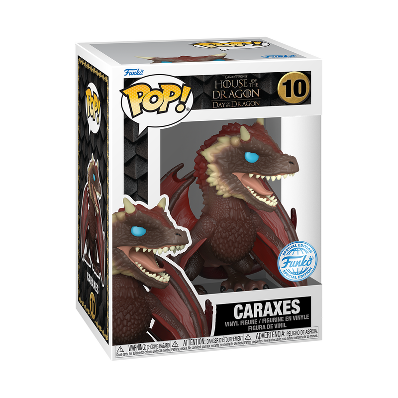 [PRÉ-RESERVA] Funko POP! House of the Dragon #10 Caraxes Exclusivo