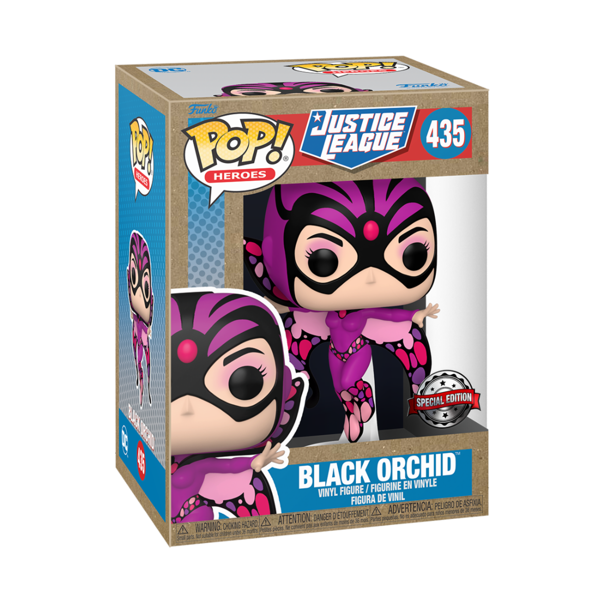 Funko POP! DC Justice League #441 Black Orchid Exclusivo