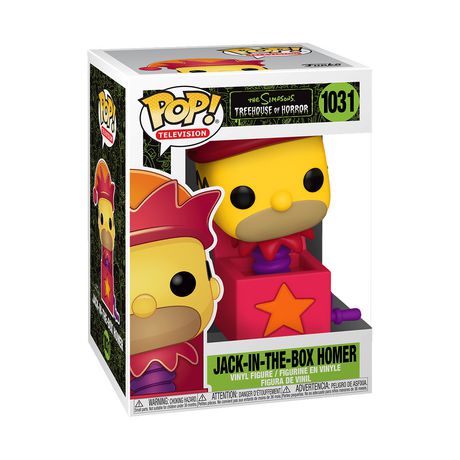 Funko POP! The Simpsons #1031 Jack-in-the-box Homer