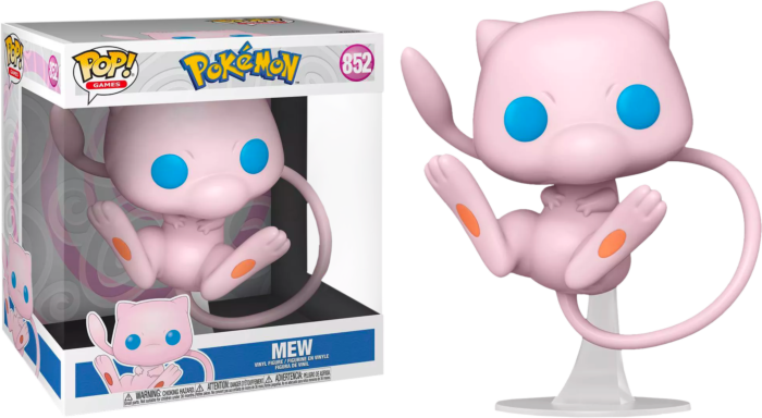 [PRÉ-RESERVA] Funko POP! Pokemon #852 Mew Exclusivo Jumbo