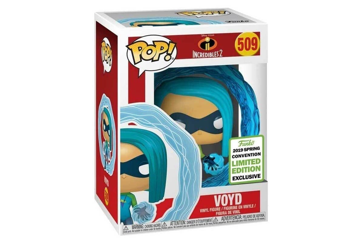 Funko POP! Disney The Incredibles 2 #509 Voyd ECCC 2020 Exclusivo