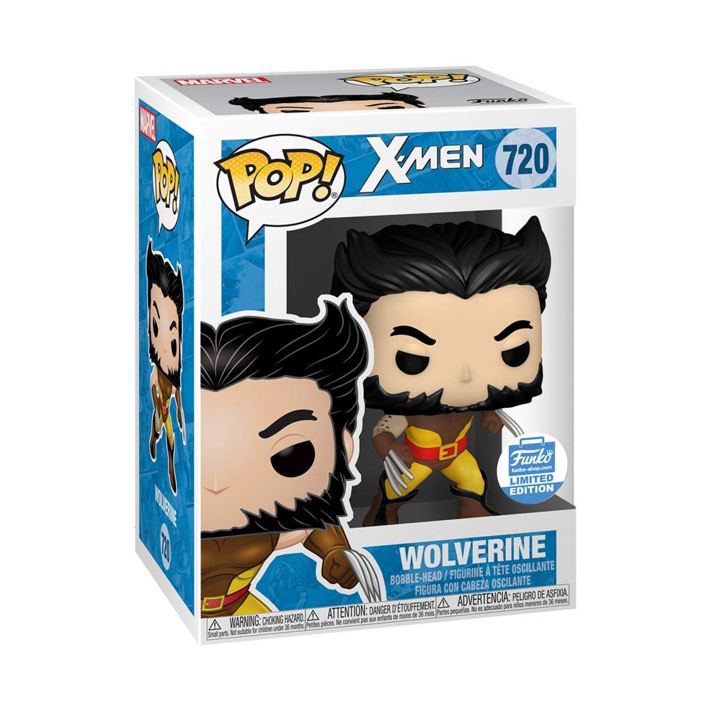 Funko POP! Marvel X-Men #720 Wolverine Unmasked Exclusivo