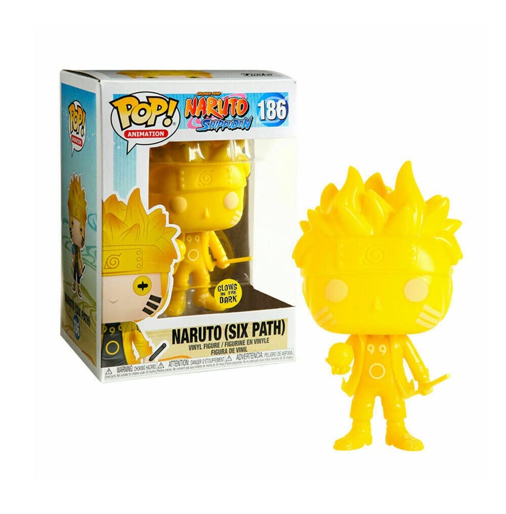 Funko POP! Naruto #186 Naruto Six Path Yellow GITD Exclusivo