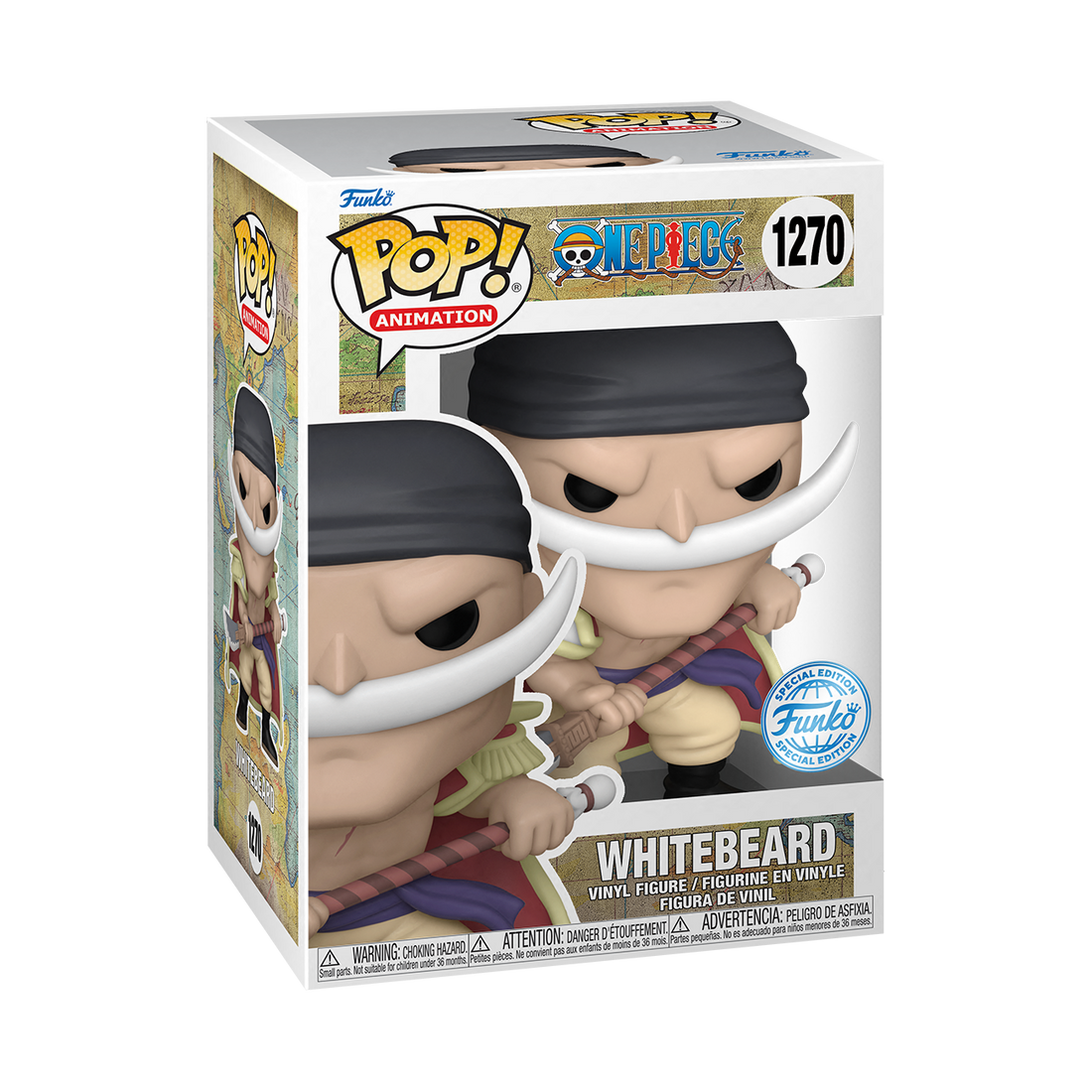 Funko POP! One Piece #1270 Whitebeard Exclusivo