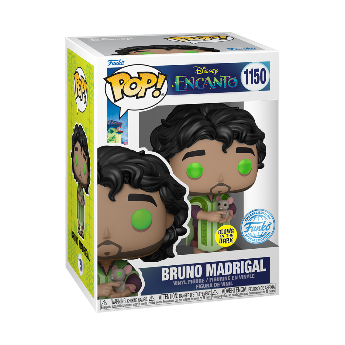 Funko POP! Disney Encanto #1150 Bruno GITD Exclusivo