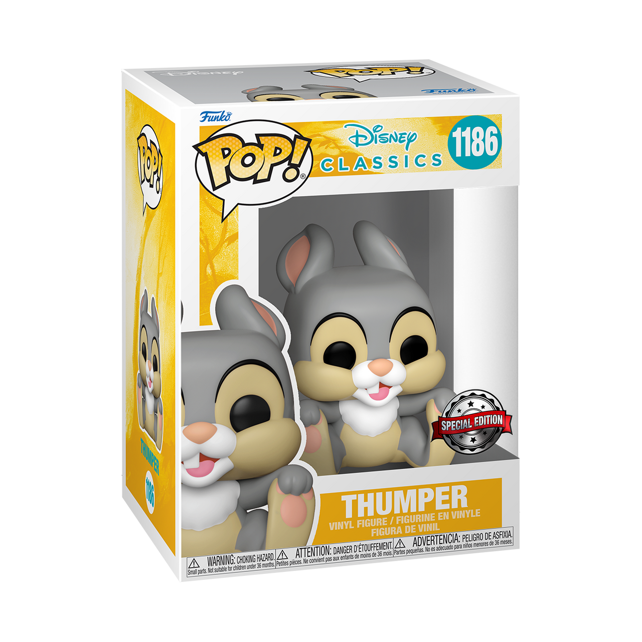 Funko POP! Disney Bambi #1186 Thumper Exclusivo